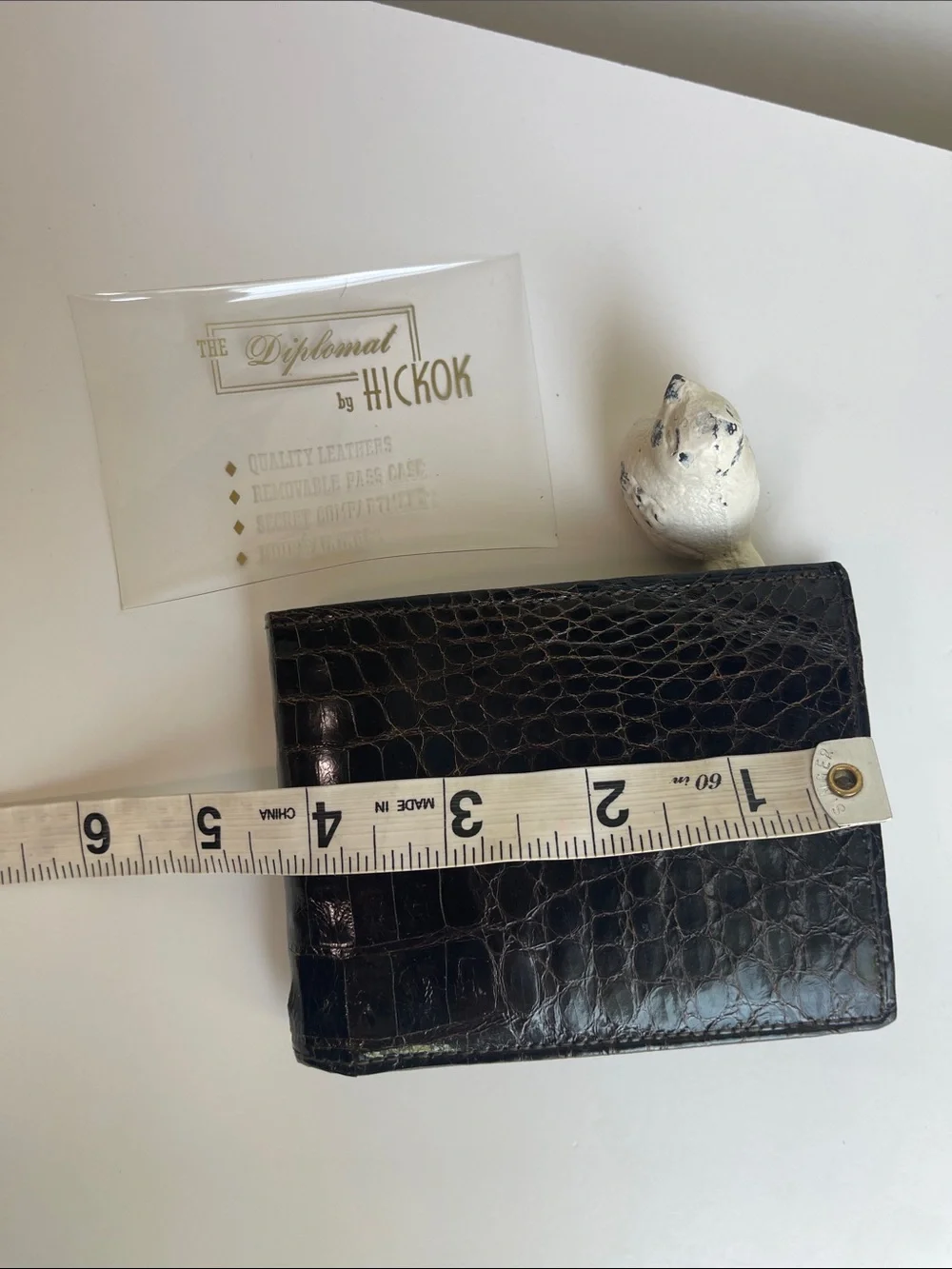 Hickok 1966 Vintage Alligator Wallet